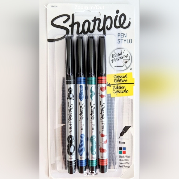 2 Sharpie Pen Stylo Fine Point Pen Sets (16 Pens Total) New - Picture 5 of 7